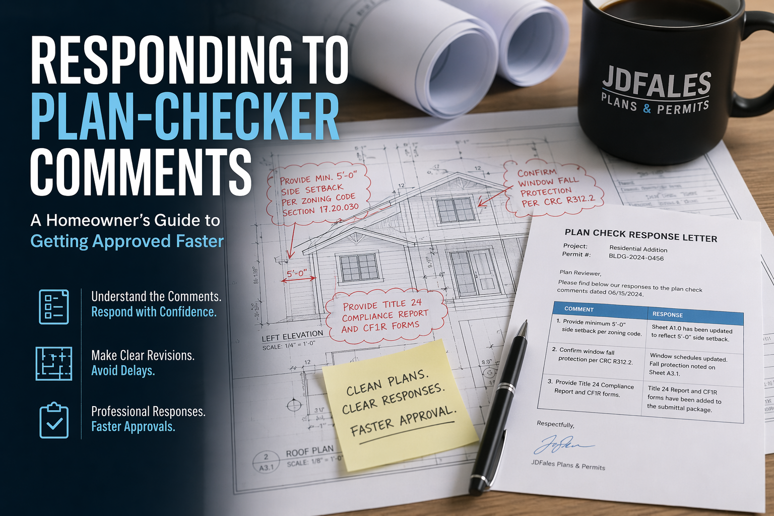 Responding to Plan-Checker Comments