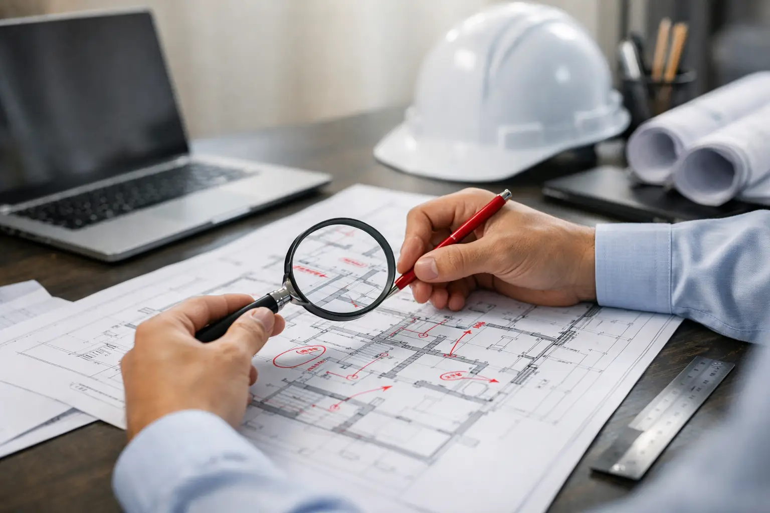 Plan Check Correction Example Explained