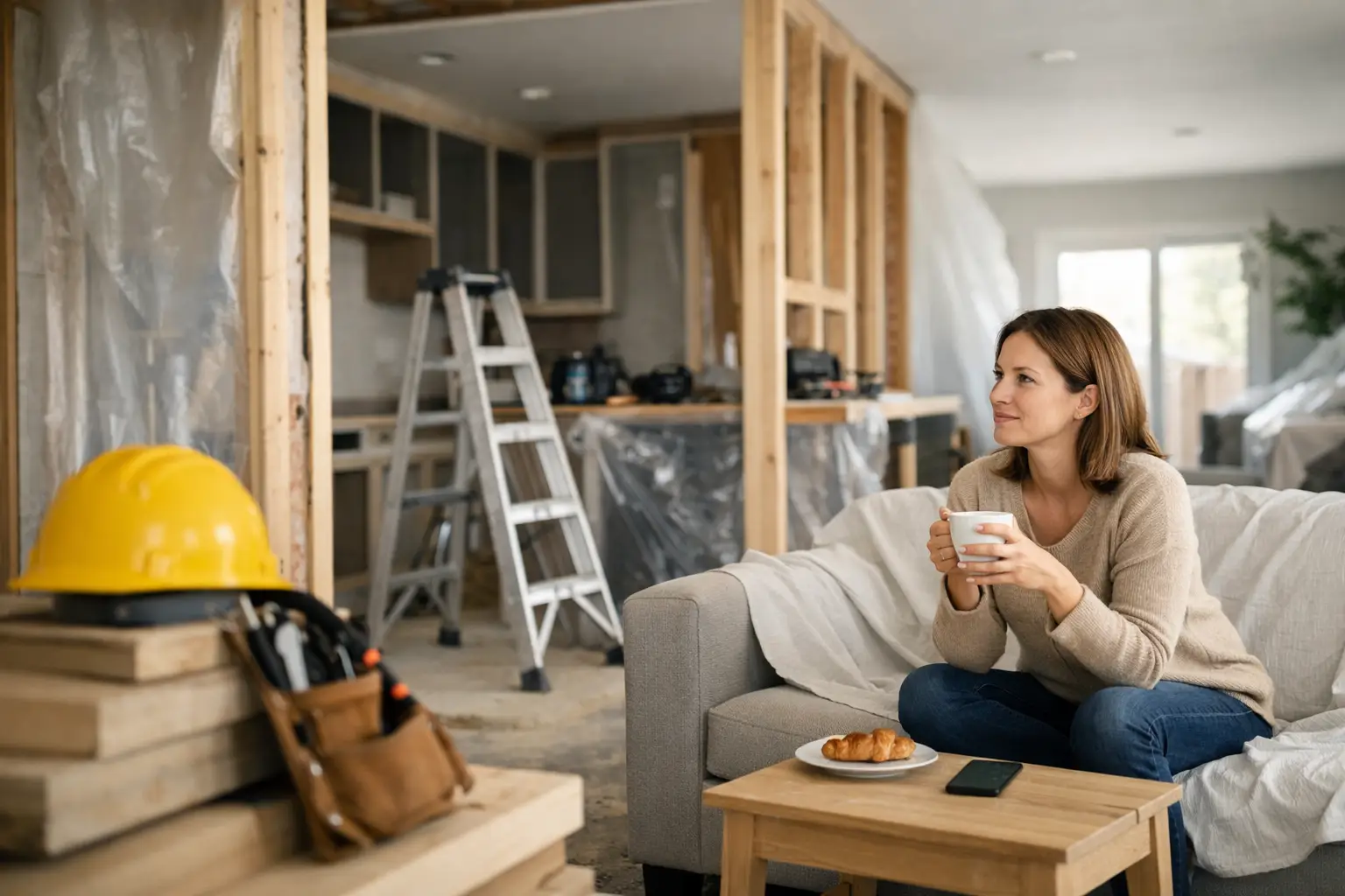 Can I Live in My House During a Major Remodel?