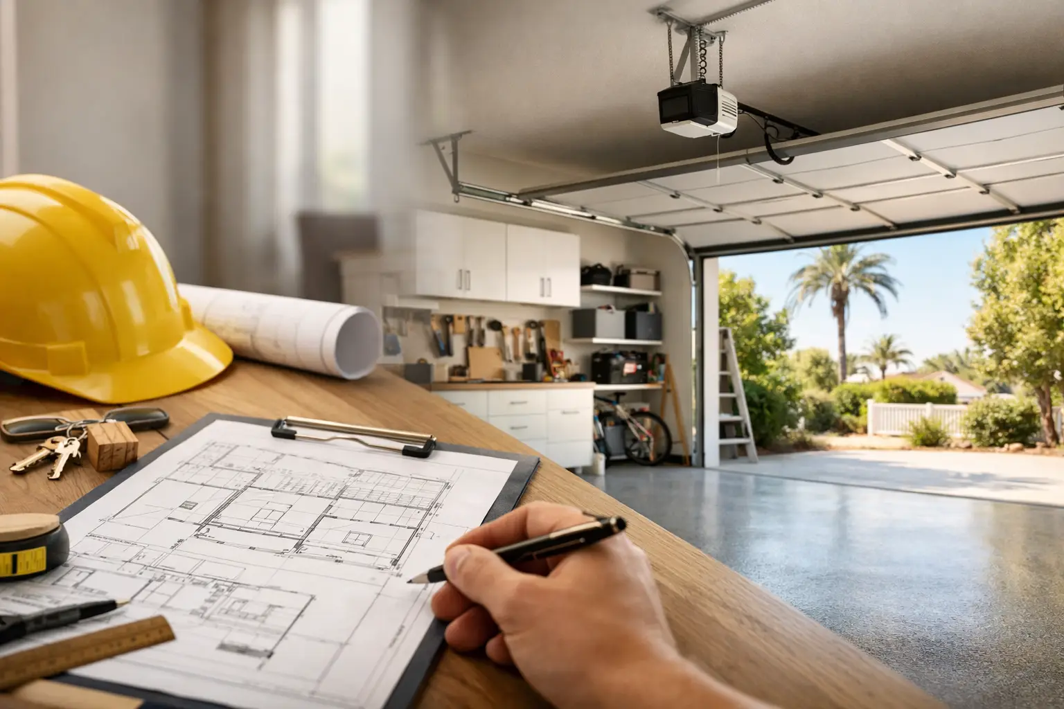 How to Permit a Garage Remodel in California
